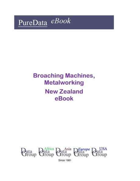 Broaching Machines, Metalworking in New Zealand