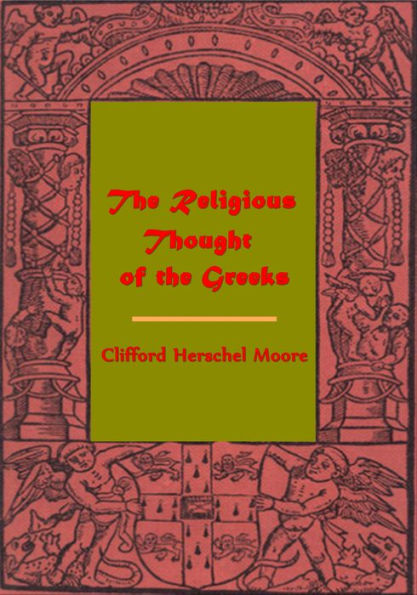 Religious Thought of the Greeks
