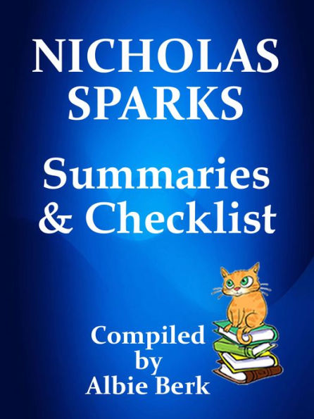 Nicholas Sparks - Summaries & Checklist