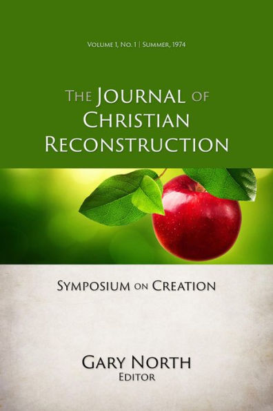 Symposium on Creation (JCR Vol. 1 No. 1): JCR Vol. 1 No. 1