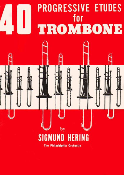 Forty Progressive Etudes for Trombone