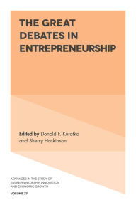 Title: The Great Debates in Entrepreneurship, Author: Donald F. Kuratko