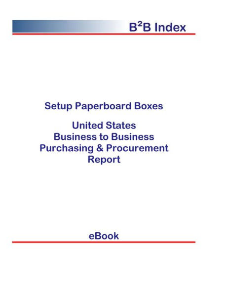 Setup Paperboard Boxes B2B United States