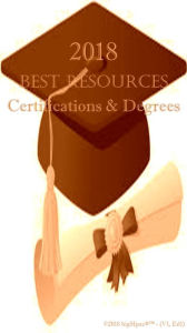 Title: 2018 Best Resources for Certifications & Degrees, Author: Antonio Smith