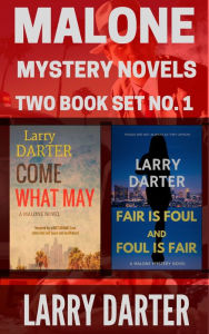 Title: Malone Mystery Novels Two Book Set No. 1, Author: Larry Darter