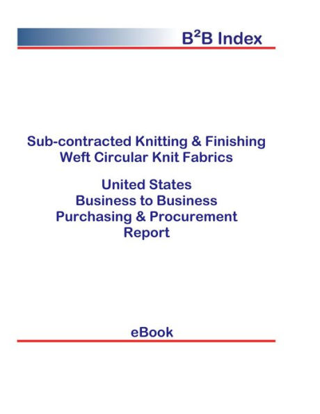 Sub-contracted Knitting & Finishing Weft Circular Knit Fabrics B2B United States