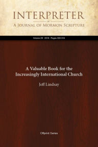 Title: A Valuable Book for the Increasingly International Church, Author: Jeff Lindsay