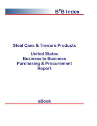 Title: Steel Cans & Tinware Products B2B United States, Author: Editorial DataGroup USA