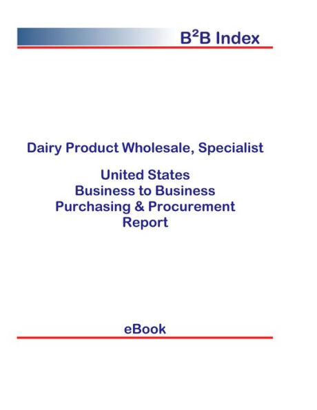 Dairy Product Wholesale, Specialist B2B United States
