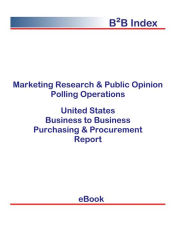 Title: Marketing Research & Public Opinion Polling Operations B2B United States, Author: Editorial DataGroup USA