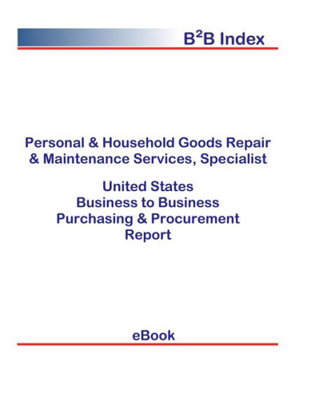 Personal & Household Goods Repair & Maintenance Services, Specialist B2B United States