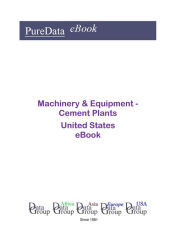 Title: Machinery & Equipment - Cement Plants United States, Author: Editorial DataGroup USA