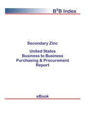 Title: Secondary Zinc B2B United States, Author: Editorial DataGroup USA