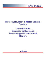 Title: Motorcycle, Boat & Motor Vehicle Dealers B2B United States, Author: Editorial DataGroup USA
