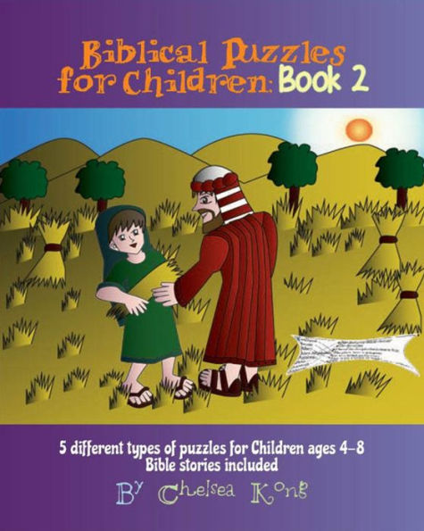 Biblical Puzzle Book for Children Book 2