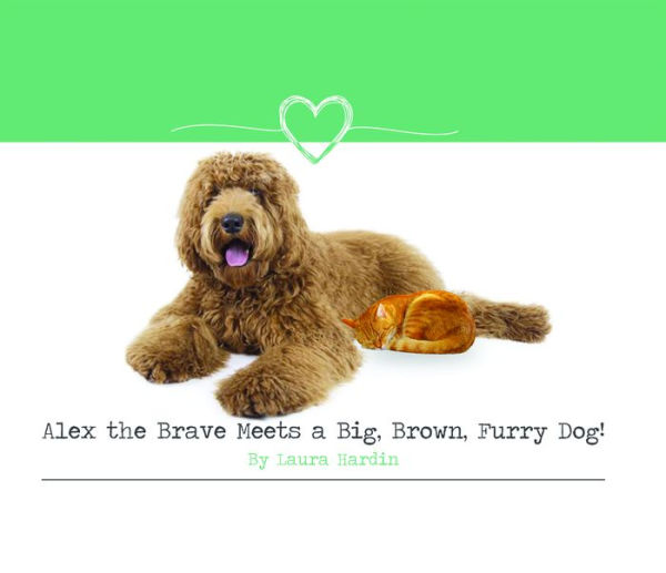 Alex the Brave Meets a Big, Brown, Furry Dog!