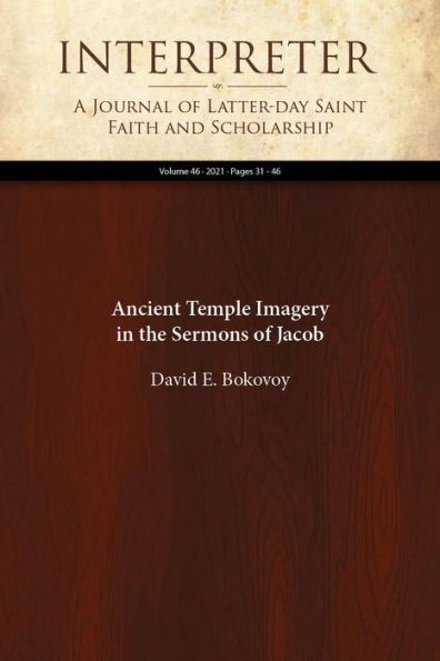 Ancient Temple Imagery in the Sermons of Jacob