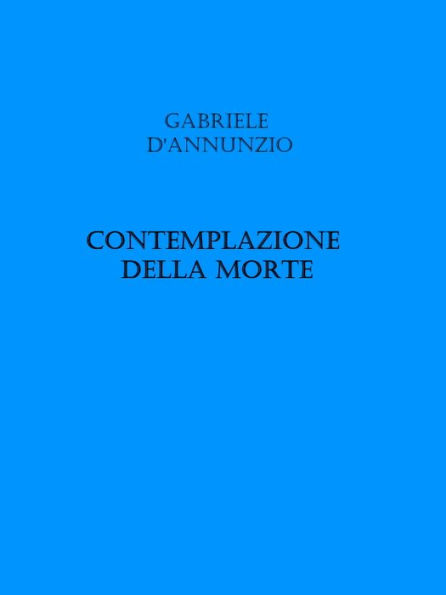 Contemplazione della morte