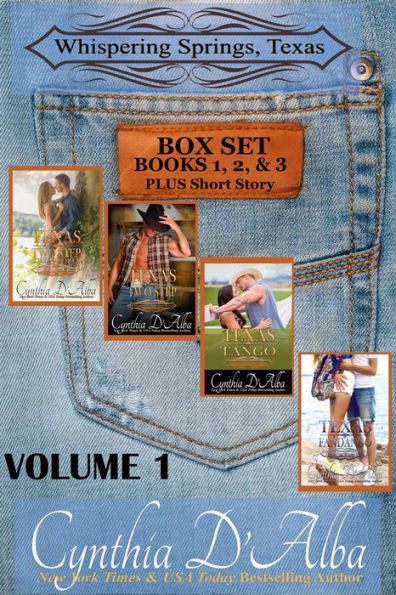 Whispering Springs, Texas Volume One: Books 1-3 + Short Story: Whispering Springs, TX