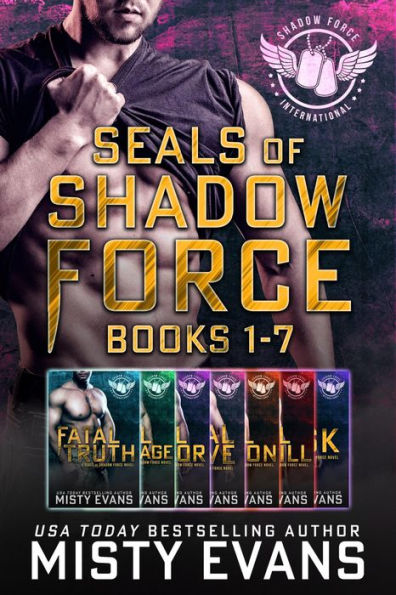 SEALs of Shadow Force Romantic Suspense Series Box Set, Books 1-7