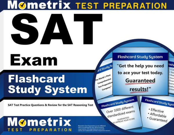SAT Exam Flashcard Study System: Test Practice Questions and Review for the SAT Reasoning Test