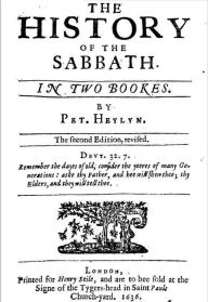 Title: The History of the Sabbath, Author: Stuart Brogden