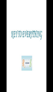 Title: Key To Everything, Author: RAMS