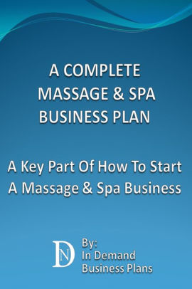 how to make a massage business plan