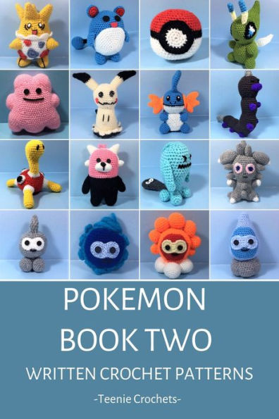 16 Pokemon - Written Crochet Patterns