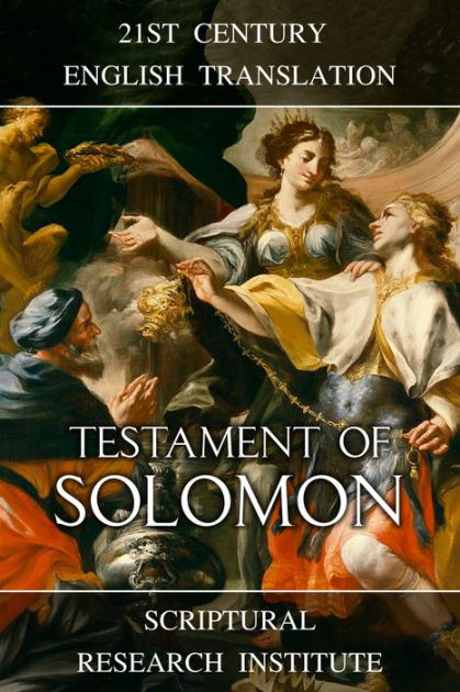 Testament of Solomon by Scriptural Research Institute | eBook | Barnes ...