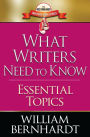 What Writers Need to Know: Essential Topics (Red Sneaker Writers Books, #9)