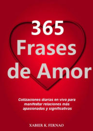 Title: 365 frases de amor, Author: Xabier K. Fernao