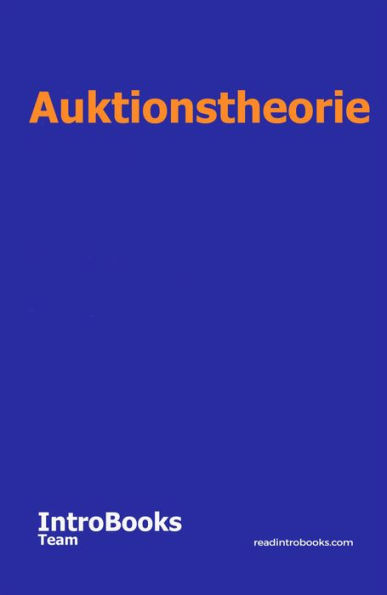 Auktionstheorie