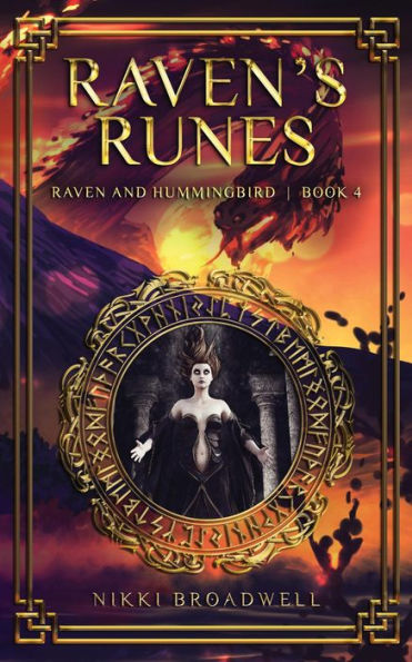 Raven's Runes #4 (Raven and Hummingbird)