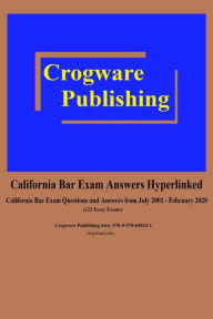 Title: California Bar Exam Answers Hyperlinked, Author: Craig Manfredi