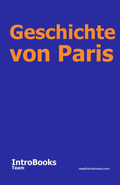 Geschichte von Paris