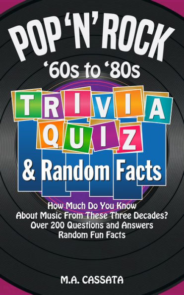 Pop 'n' Rock Trivia Quiz and Random Facts: '60s to '80s