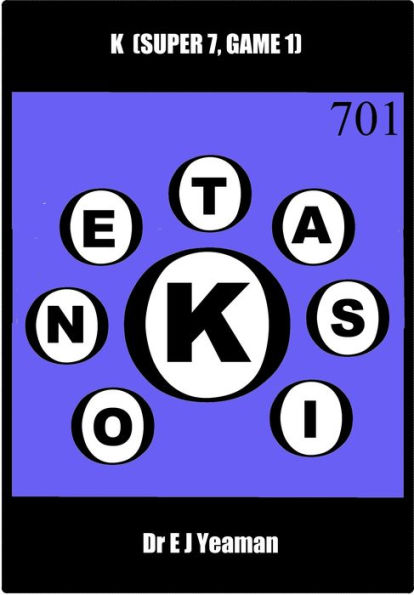 K (Super 7, Game 1 - a New Word Game)