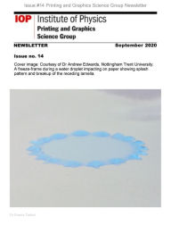 Title: Issue #14 Printing and Graphics Science Group Newsletter, Author: Dr Emma Talbot