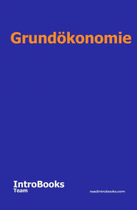 Title: Grundökonomie, Author: IntroBooks Team