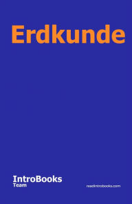 Title: Erdkunde, Author: IntroBooks Team