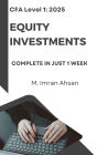 CFA level 1: 2025 Equity Investments