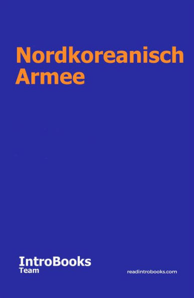 Nordkoreanisch Armee