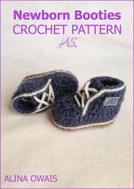 Title: Newborn Booties Crochet Pattern, Author: Alina Owais