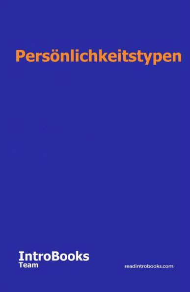 Persönlichkeitstypen