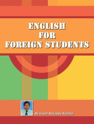 Title: English for Foreign Students, Author: Gopal Kolekar