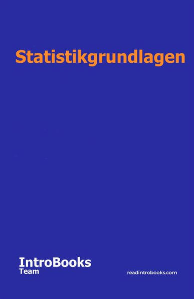 Statistikgrundlagen