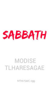 Title: Sabbath: The Basic Version (Growers Series, #1), Author: Modise Tlharesagae