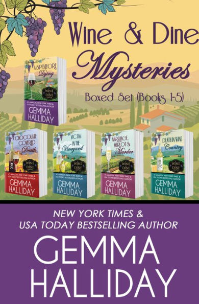 Wine & Dine Mysteries Boxed Set (Books 1-5)