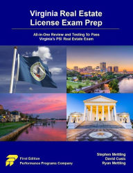 Title: Virginia Real Estate License Exam Prep: All-in-One Review and Testing to Pass Virginia's PSI Real Estate Exam, Author: Stephen Mettling